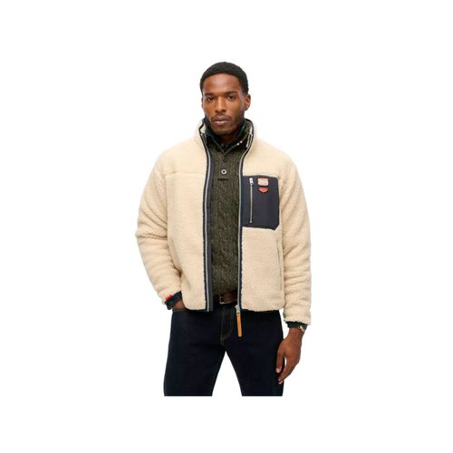 Polaire Superdry Retro Vintage Homme Beige