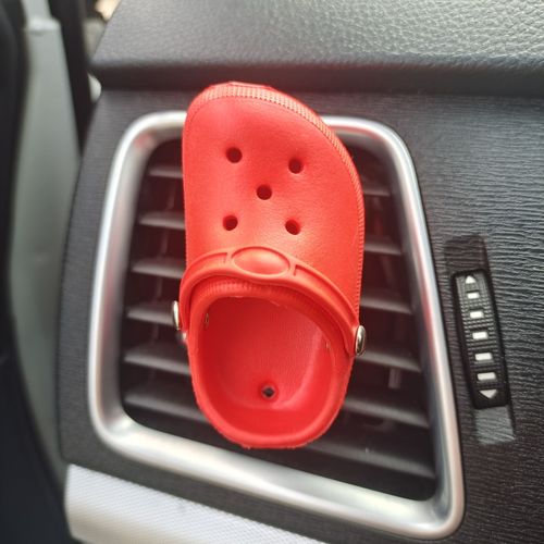 Jolie Chaussure En Forme De Sortie D'air D'aromath¿¿Rapie Pour Voiture, Trou Pour Pantoufles, Parfum De Voiture, Rehausseur De Parfum Pour Chaussures, Clip De Parfum D'int¿¿Rieur De Voiture