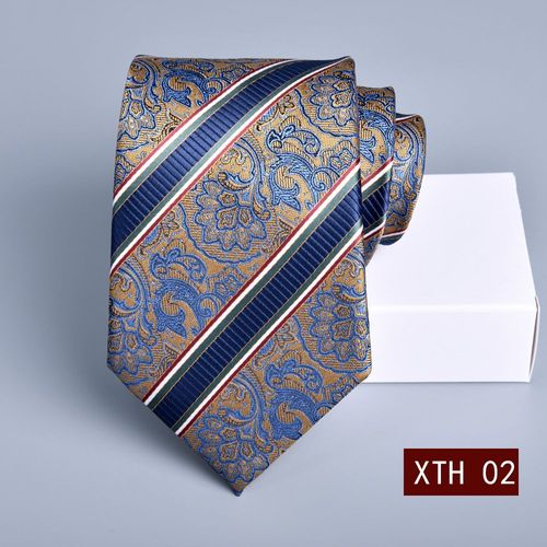 Ensemble Cravate Et Pochette En Soie Pour Homme, Id¿¿Al Pour Mariage Ou Affaires (Mod¿¿Le Xth02)