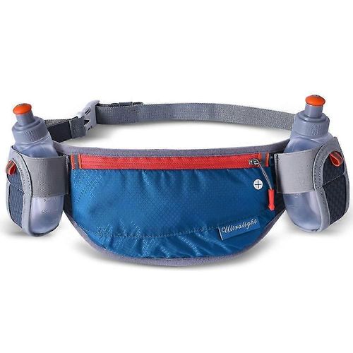Ceinture De Course Élastique Avec Porte-Bouteille, Résistante À L'eau, Pour Le Fitness, Le Jogging, La Randonnée Et Les Voyages