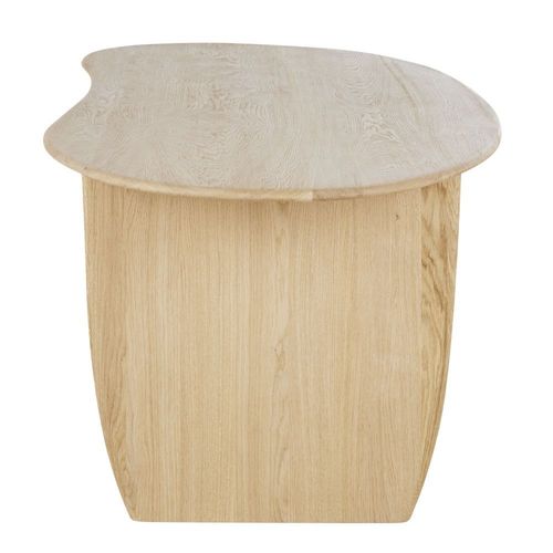 Table À Manger En Bois De Frêne Massif Beige 6/8 Personnes L200
