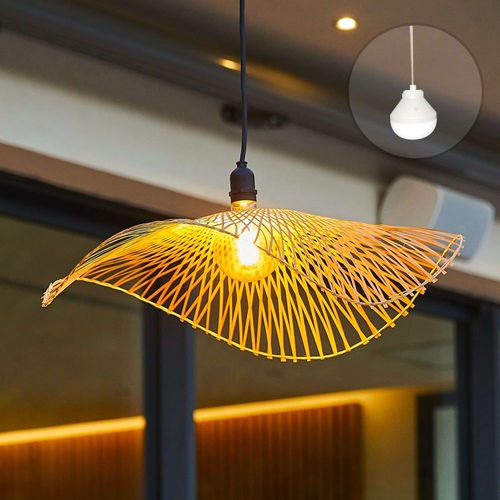 Suspension Nomade Bambou Bois D50cm