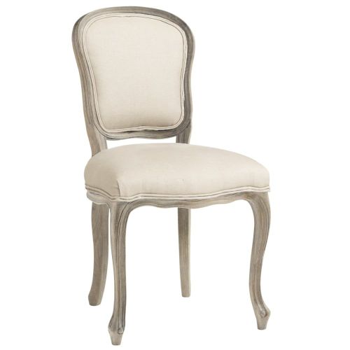 Chaise En Lin Coloris Lin
