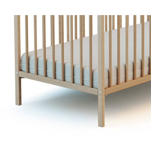 Lit Bébé En Bois 70 X 140 Cm Avec Tipi - Hêtre Brut