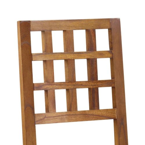 Chaise En Bois Marron