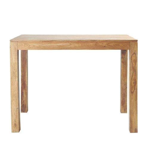 Table À Manger Haute En Sheesham Massif 6/8 Personnes L150