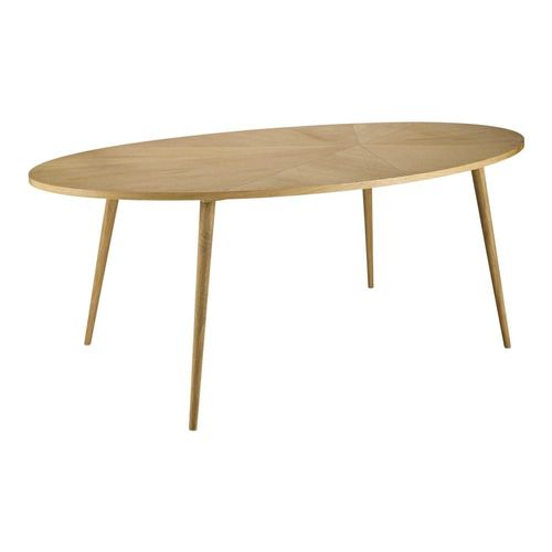 Table À Manger Ovale 8 Personnes L200