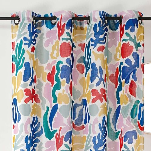 Voilage Style Matisse Multicolore 140x280cm