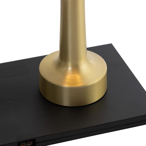 Ensemble 2 Lampes De Table Dorées Rechargeables