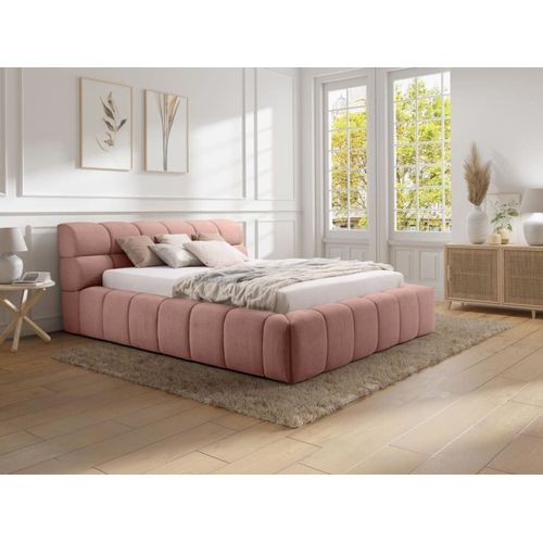 Lit Coffre Rose 180 X 200 Cm