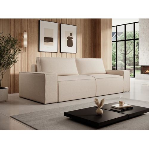 Canapé Convertible 4 Places Beige
