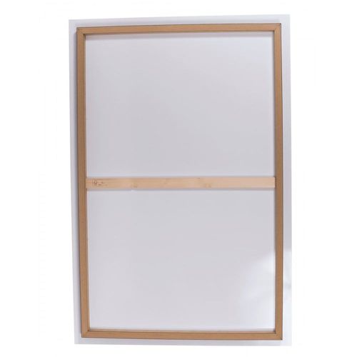 Tableau sur verre synthétique buste de fleurs 65x97