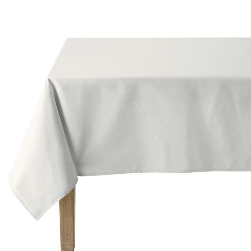 Nappe En Coton Traitee Teflon Blanc 160 X 240