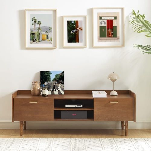 Meuble Tv Placage Frêne 53cm