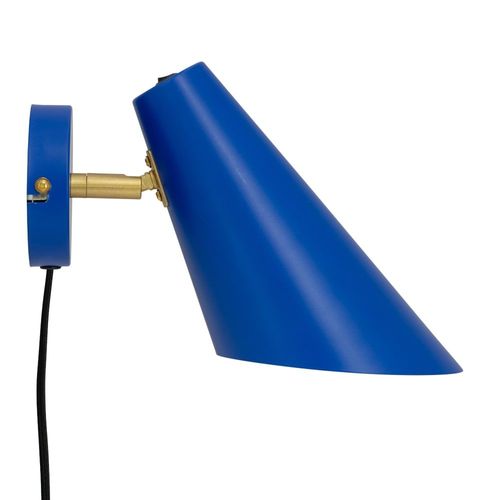 Applique En Métal Bleu Mat