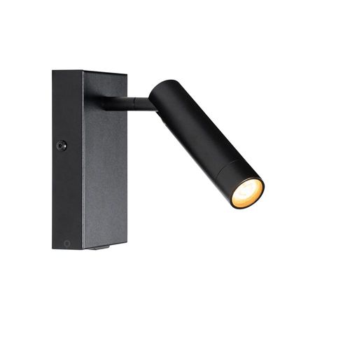 Applique Moderne Noire Avec Usb Réglable