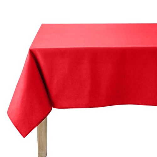 Nappe En Coton Traitee Teflon Cerise 180 X 180