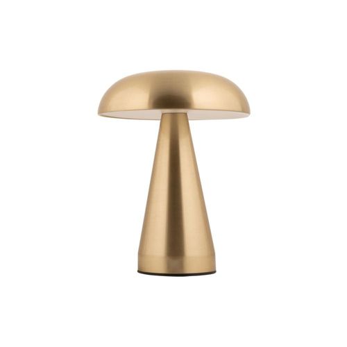 Lampe De Table Fer Couleur Or 15.5x15.5x20.5cm