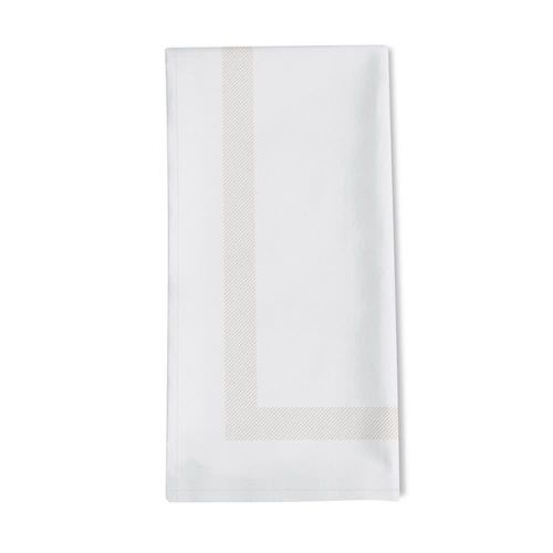 Serviette De Table Blanc 45x45