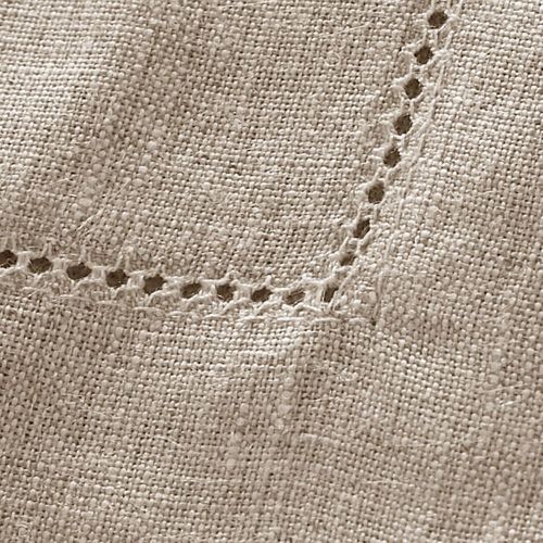 Serviette De Table En Lin Beige 50x50