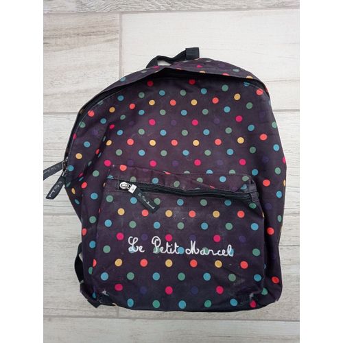 Sac à dos à pois "Le Petit Marcel"