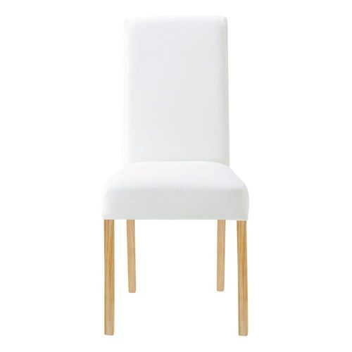 Housse De Chaise En Coton Recyclé Ivoire, Compatible Chaise Margaux
