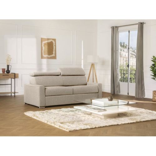 Canapé Convertible 4 Places Beige