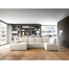 Canapé D'angle 8 Places Beige