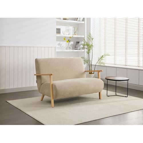 Canapé Fixe 2 Places Beige