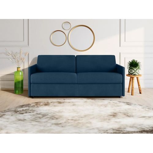 Canapé Convertible 4 Places Bleu Nuit
