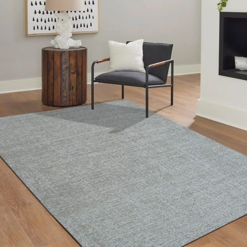 Tapis En Laine Gris Kaki 160x230