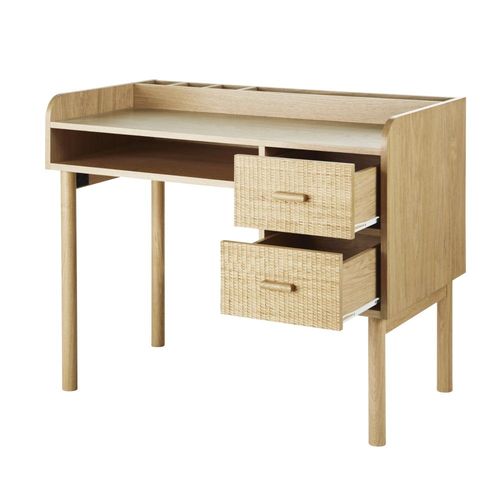 Bureau Enfant Multi-Rangements 2 Tiroirs