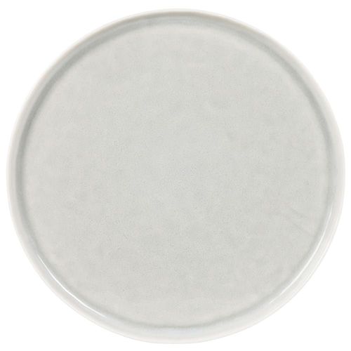 Assiette De Présentation En Porcelaine Grise
