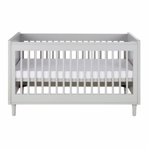 Lit Bébé Évolutif Gris Clair 70x140