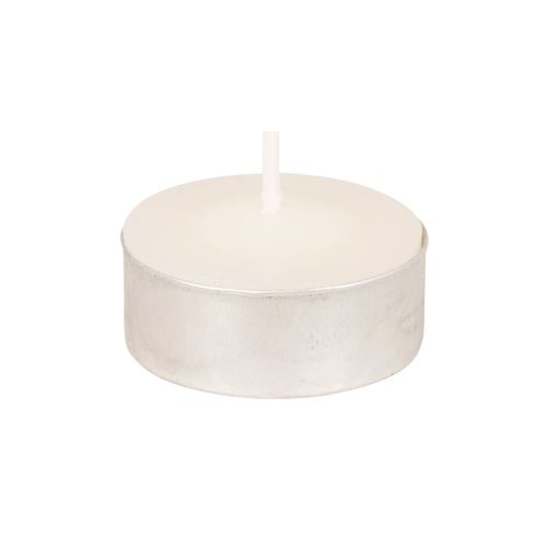 Bougies Chauffe-Plat Blanches (X12)