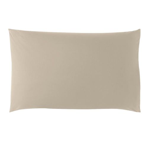 Taie D'oreiller Coton Sable 50x75 Cm
