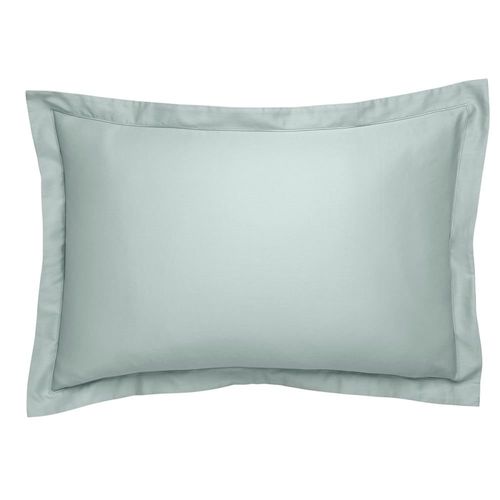 Taie D'oreiller Satin De Coton Coloris Menthe 50x75 Cm