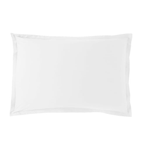 Taie D'oreiller Percale Blanc 50x75 Cm