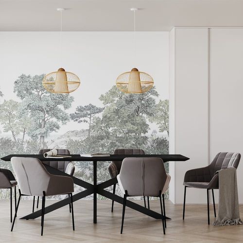 Table Rectangulaire 8 Personnes En Bois De Teck Recyclé Noir 220 Cm
