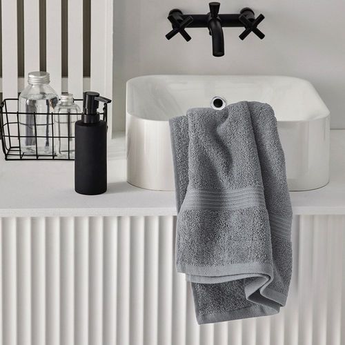Serviette De Bain Uni 50x90 Cm