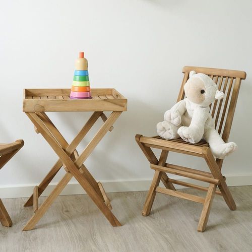 Table Basse D'appoint H.49,5cm En Teck