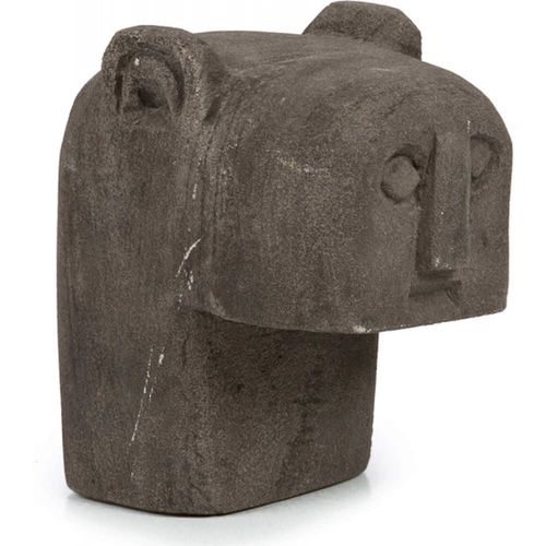 Statue Grès Gris