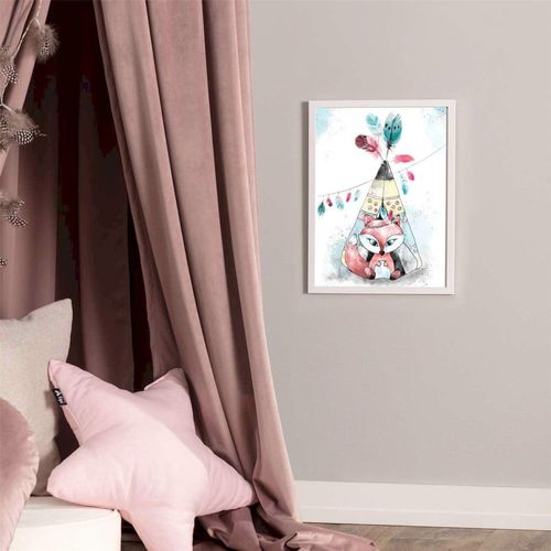 Tableau Enfants Bois Multicolore