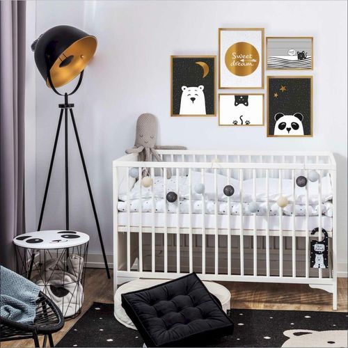 Tableau Enfants Bois Noir