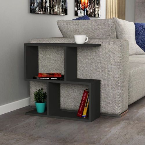 Bout De Canapé 5 Tablettes - L60 Cm - Gris Anthracite