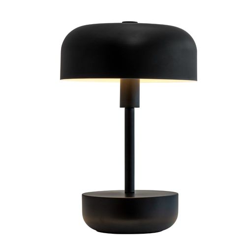 Lampe À Poser Led Rechargeable Noire