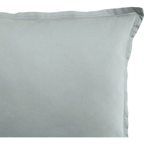 Taie D'oreiller Satin De Coton Celadon 65x65 Cm