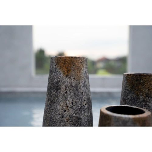 Vase Terre cuite Gris