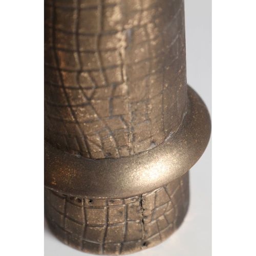 Vase Fer Or 14x14x26 cm