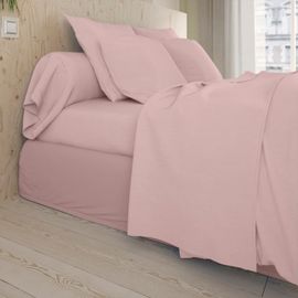 Housse De Couette Coton Poudre 140x200 Cm
